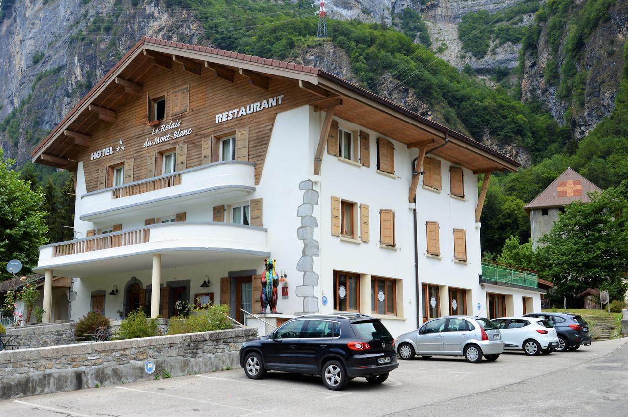 Le Relais Du Mont Blanc Otel Magland Dış mekan fotoğraf